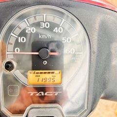 ⭐︎AF79⭐︎タクト⭐︎現行モデル⭐︎12,000km台⭐︎アイドリングストップ付き⭐︎の画像