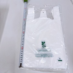 ★新品未使用★バイオマスレジ袋 M バイオマス原料30％配合 100枚×15袋の画像