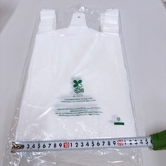 ★新品未使用★バイオマスレジ袋 M バイオマス原料30％配合 100枚×15袋の画像