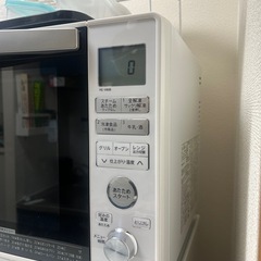 [10/3PM,10/4AM]SHARP オーブンレンジRE-V80B-Wの画像