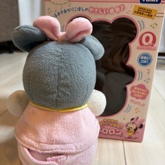 Disney ミニーマウス ぬいぐるみ　おきあがりポロロン　タカラトミーの画像