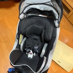 Aprica アップリカ チャイルドシート クルリラ モアレブラックの画像