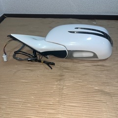 TOYOTA トヨタ 18系 クラウン 純正 サイドミラー ドアミラー+社外カバー+ウインカーウェルカムランプ付き 8配線+2配線 左側のみの画像