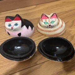 猫の小物入れの画像
