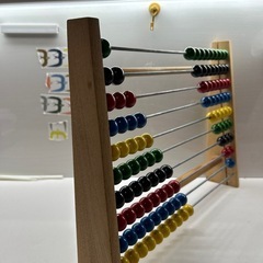 100玉そろばん　知育　おもちゃの画像
