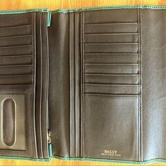 BALLY★長財布★美品　エレガントなグリーンの画像