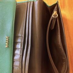 BALLY★長財布★美品　エレガントなグリーンの画像