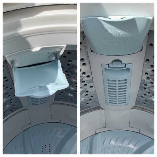 【お安くお譲りしてます！札幌市内配達無料】東芝 8.0kg 洗濯機 AW-8D9BK ホワイト 2021年製