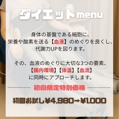 ダイエットキャンペーン中‼︎