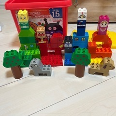 アンパンマン　はじめてのブロックバケツL
の画像