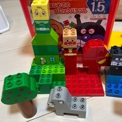 アンパンマン　はじめてのブロックバケツL
の画像