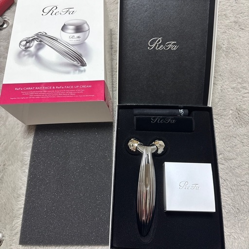 ReFa CARAT RAY FACE & ReFa FACE-UP CREAM 美顔ローラー