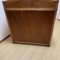 ラタン調 チェスト 6段 引き出し収納の画像
