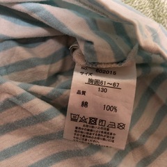 子供服　女の子　キッズ　サイズ130センチ　半袖　アイスクリーム
の画像