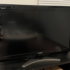 SHARP液晶テレビの画像