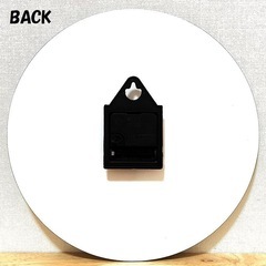 American rétro ガラス掛け時計の画像