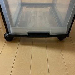 ‼️受渡決定‼️収納ケース 3段 キャスター付の画像