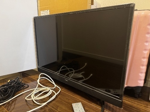 32型テレビ、テレビ線つき