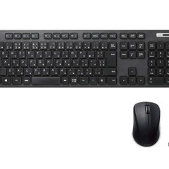 ELECOM ワイヤレスキーボード　マウスセット
の画像