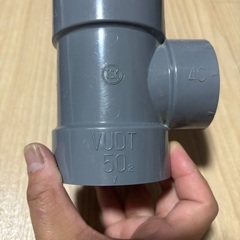 メダカさん等の隠れ家に。塩ビです。の画像