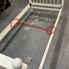 【守口に引き取り】シングルベッドフレームの画像