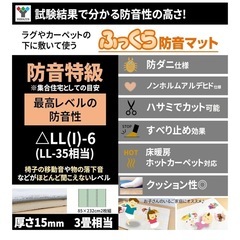 防音マット　はさみで切れるの画像