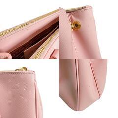 プラダ BN2775 ハンドバッグ ピンク  PRADA 2wayバッグ サフィアーノの画像