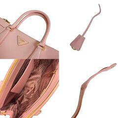 プラダ BN2775 ハンドバッグ ピンク  PRADA 2wayバッグ サフィアーノの画像