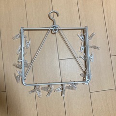 無印良品　アルミ角型ハンガーの画像