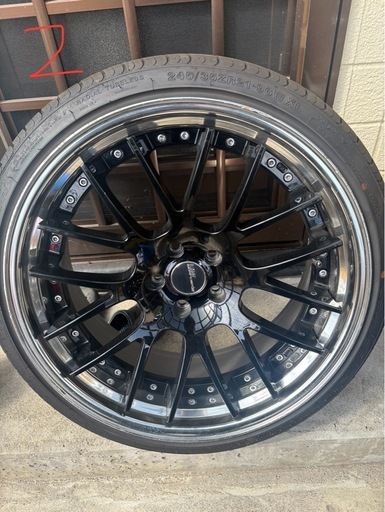 EXECUTOR CV03 21インチ 10J タイヤホイールセット