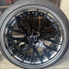 EXECUTOR CV03 21インチ 10J タイヤホイールセットの画像