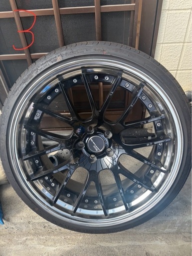 EXECUTOR CV03 21インチ 10J タイヤホイールセット