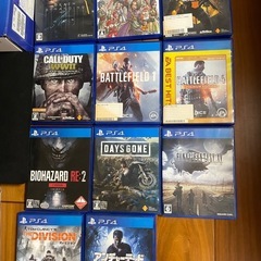 PS4 本体+コントローラー+ソフト11本付 / 箱あり / 500GB / ジェットブラックの画像