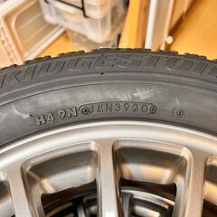 スタッドレスタイヤ BLIZAK VRX 195/65/R15 スノーソックス 非金属チェーンのセット VOXYで使っていましたの画像