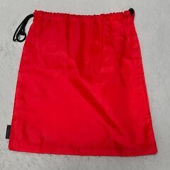 IGNIO イグニオ シューズ袋 靴袋 赤色 巾着 38cm×43cmの画像