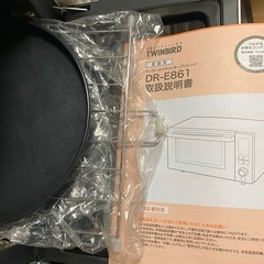 TWINBIRD オーブンレンジ DR-E861型 2020年製の画像