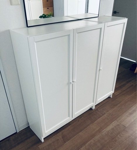 IKEA サイドボード　キャビネット 一生紀 キャビネット サイドボード リビング 収納 収納棚