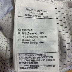 NIKEメッシュTシャツ　Mサイズの画像