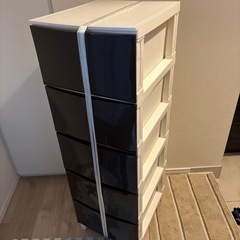5段チェスト　衣装ケース　スリム　山善の画像