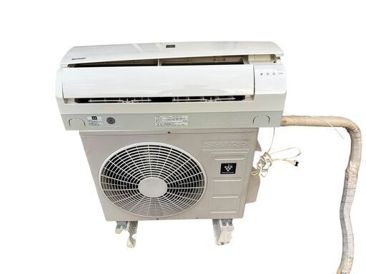 【決まりました】◇SHARP シャープ セパレート形ルームエアコン 6畳用 2017年製 エアコン型番AY-G22S-W 室外機型番 AU-G22SY