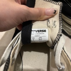 coverse  コンバース　厚底スニーカー　26.5cmの画像