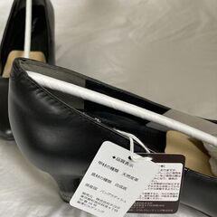 ☆Fuwaraku FR-120パンプス 24.5cm ブラック◆ビジネスからプライベートまでの画像