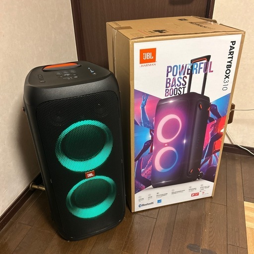 【動作確認済】Party Box 310 JBL 低使用