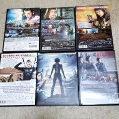 [DVD、6作品]バイオハザードの画像