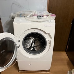 未使用に近い　日立　ドラム式洗濯乾燥機　BD-SX120HL  2024年購入の画像