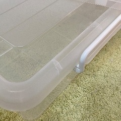 ​【2個セット✨】ニトリ ベット下収納ケース （キャスター付き）の画像