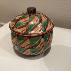 陶器　小物入れ・漬物入れ　の画像