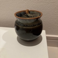 陶器　小物入れ・漬物入れ　の画像