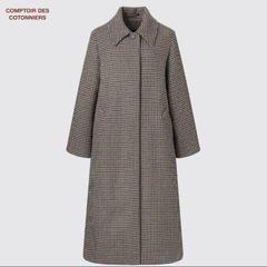 【限定品】UNIQLO×コントワーデコトニエ 23AW ステンカラーコートの画像