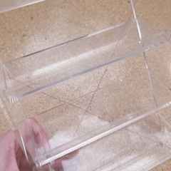 無印良品　アクリルボトルケース　の画像